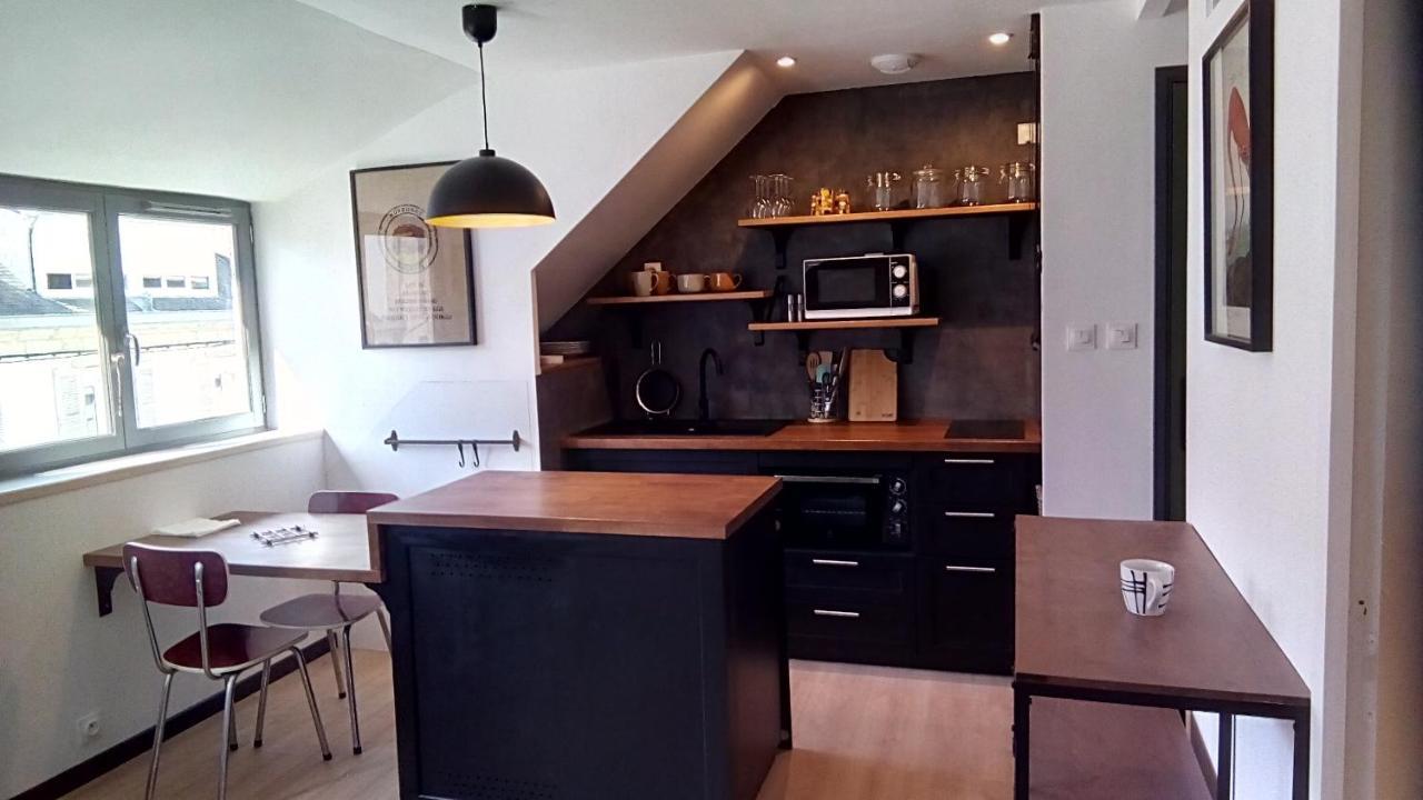 Les Appartements Du 31 - Centre Ville - 3E Etage - 35M2 Quimper Kültér fotó