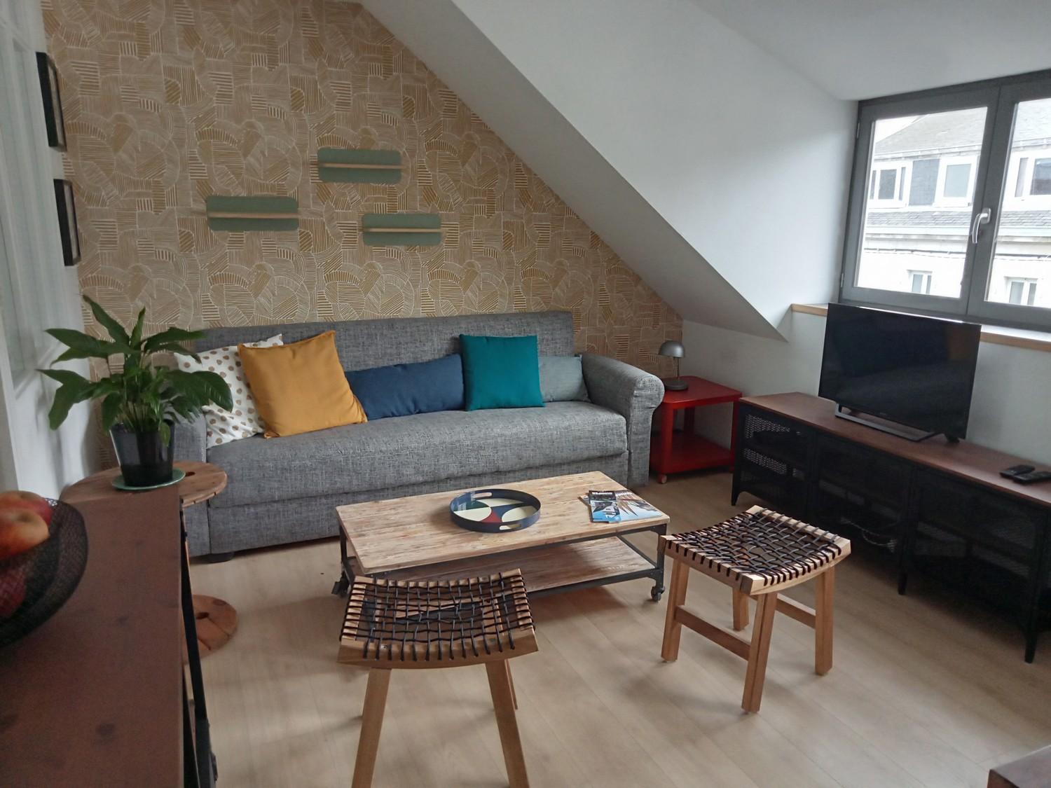 Les Appartements Du 31 - Centre Ville - 3E Etage - 35M2 Quimper Kültér fotó